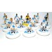 Subbuteo Andrew Table Soccer Marseille 1992-93 Champions League Winners on WSB Professional bases